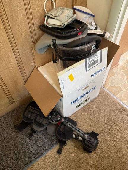 Medical and Rehabilitation Devices Including Blood Pressure Monitor and Orthopedic Supports