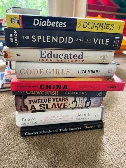 Nine Non-Fiction and Memoir Books