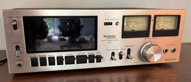 Technics RS-615US Stereo Cassette Tape Deck by Panasonic