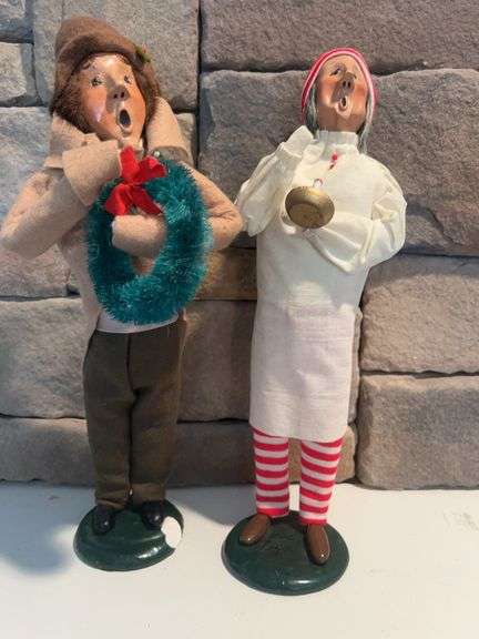 Signed Byers' Choice Ltd. Carolers