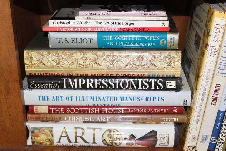 BOOKS ON ART, LITERATURE, AND CULTURE. Auction Ohio
