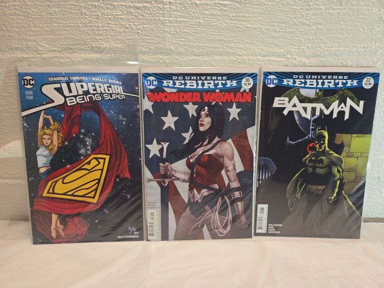 DC COMICS 3PK