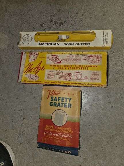 Corn cutter, safety grater