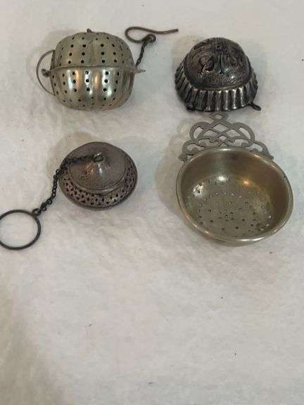 Antique Metal Tea Infusers
