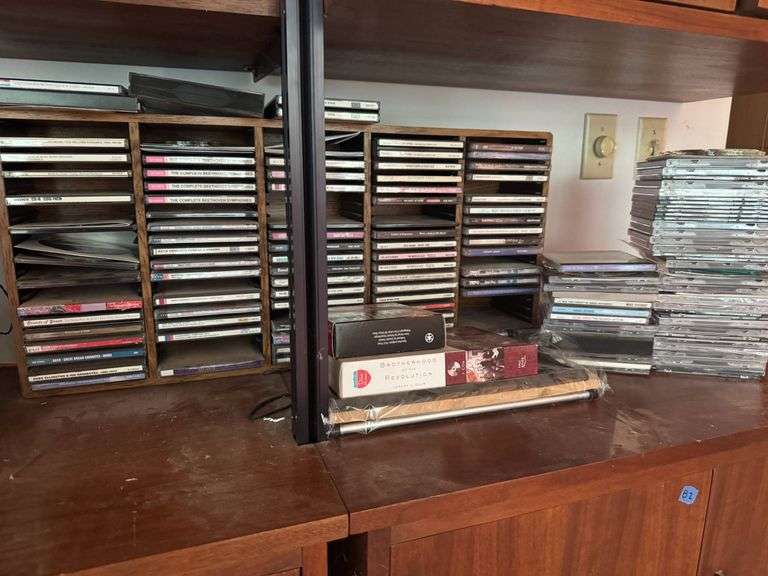 CDs and Books, Including Music and Literature