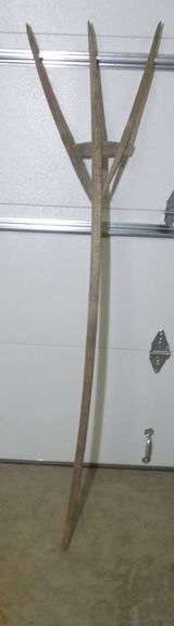 Wood Pitchfork