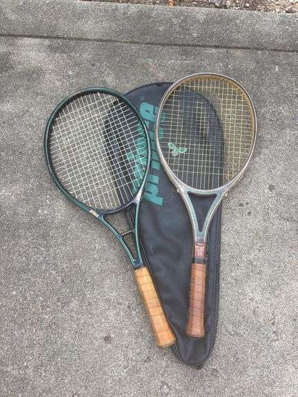 #2 Prince Graphite Tennis Rackets w/ Case