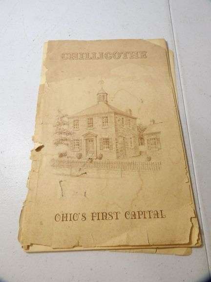 Chillicothe Ohio's First Capital Booklet