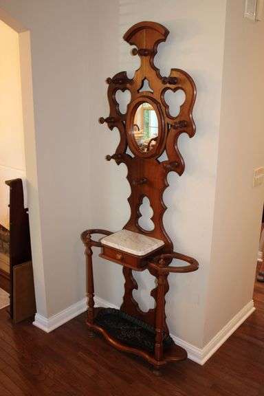 Victorian Hall Tree