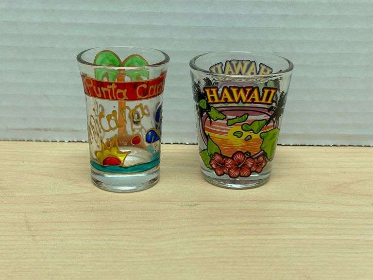 Souvenir Shot Glasses – Punta Cana & Hawaii