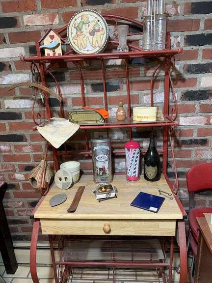 Baker’s Rack & All Contents
