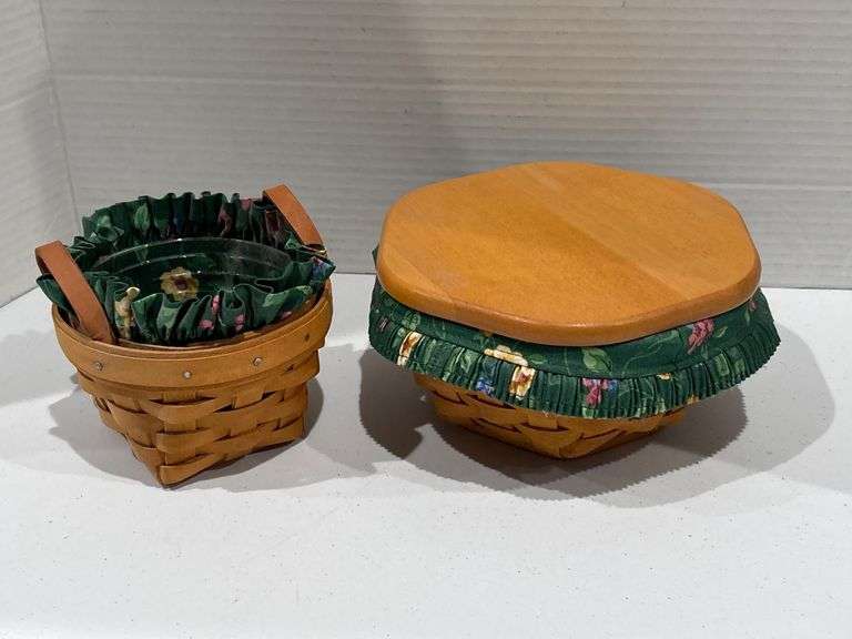 Longaberger Basket x 2