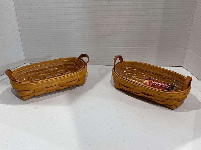 Longaberger Basket x 2