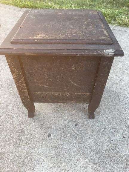 Antique Commode Bench w/ Chamber pot