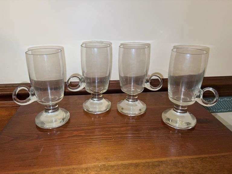 Set of 4 Irish Coffee mugs