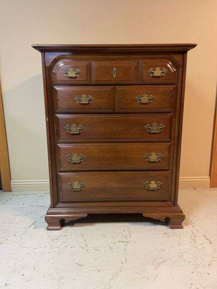 Willett Solid Cherry 5-Drawer Chest