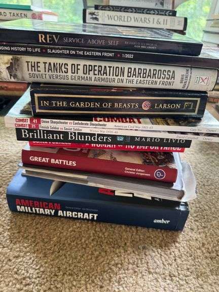 Military History and Strategy Books