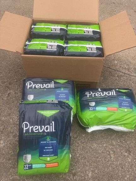 Lot of Prevail Disposable Daily Undergarments Youth small