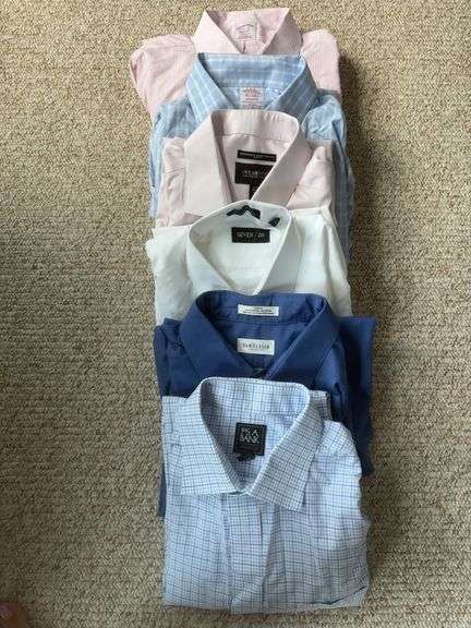 Men’s Button Down Dress Shirts 17.5”