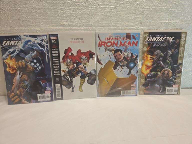 MARVEL COMICS 4PK