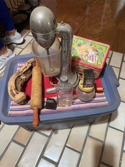 Blender, Antiques, etc.