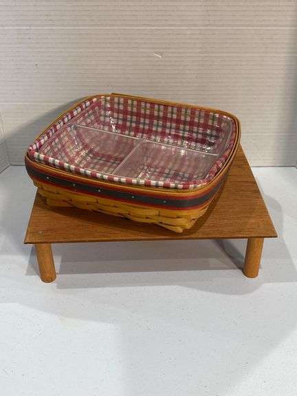 Longaberger Basket and Accessory