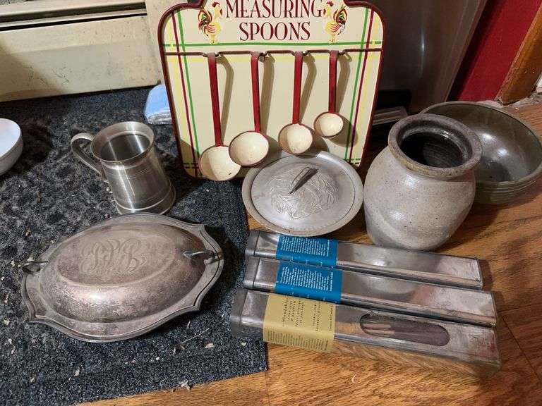 Old Measuring Spoons, Decor, etc.
