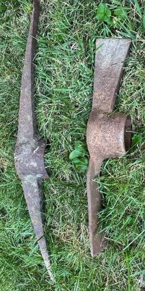 Old Pick Axe  Iron Tools and Components