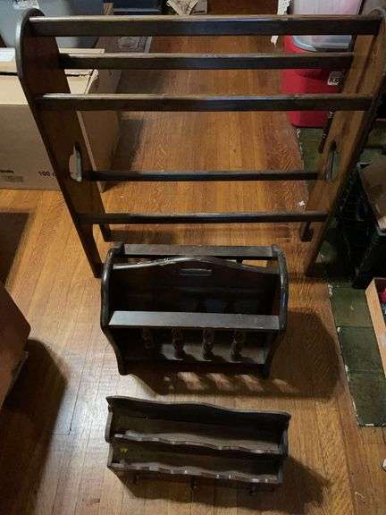 Quilt, Magazine, & Kitchen Racks