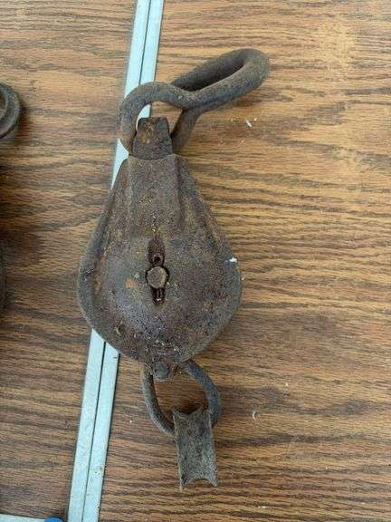 Heavy pulley