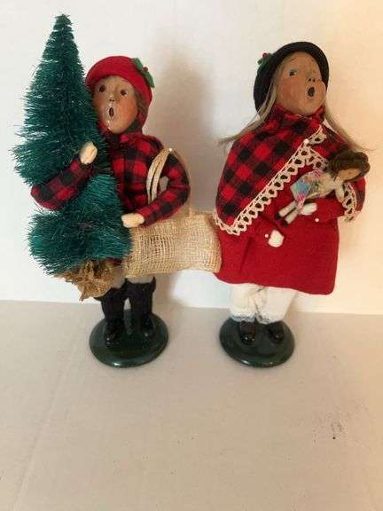 Signed Byers' Choice Ltd. LE Carolers
