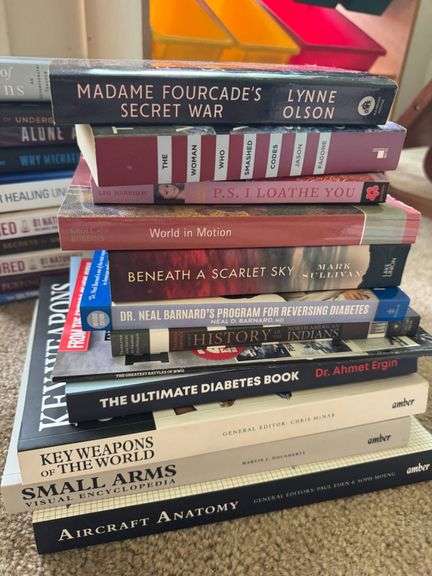 Various Hardcover and Paperback Books