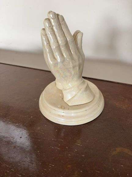 Handmade Praying hands figure