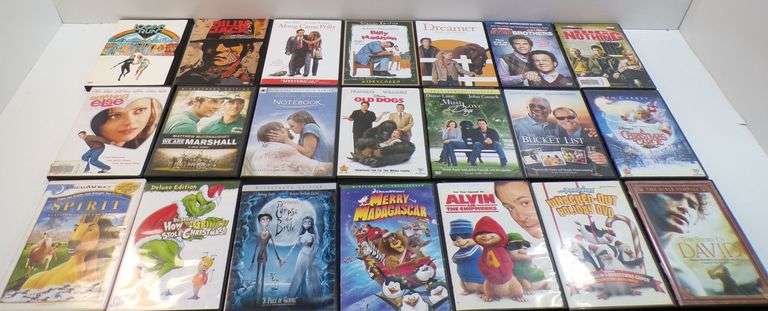 Lot of (21) Movie DVD's