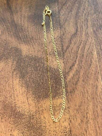 14K Gold Anklet