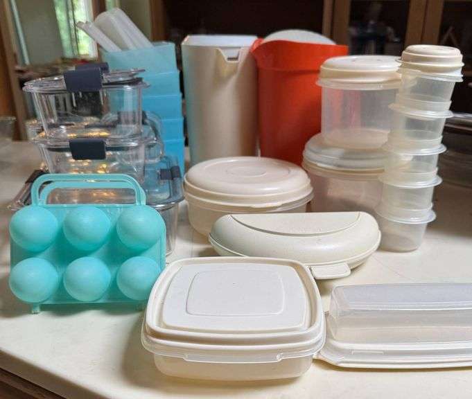 Plastic Food Storage Containers and Organizers