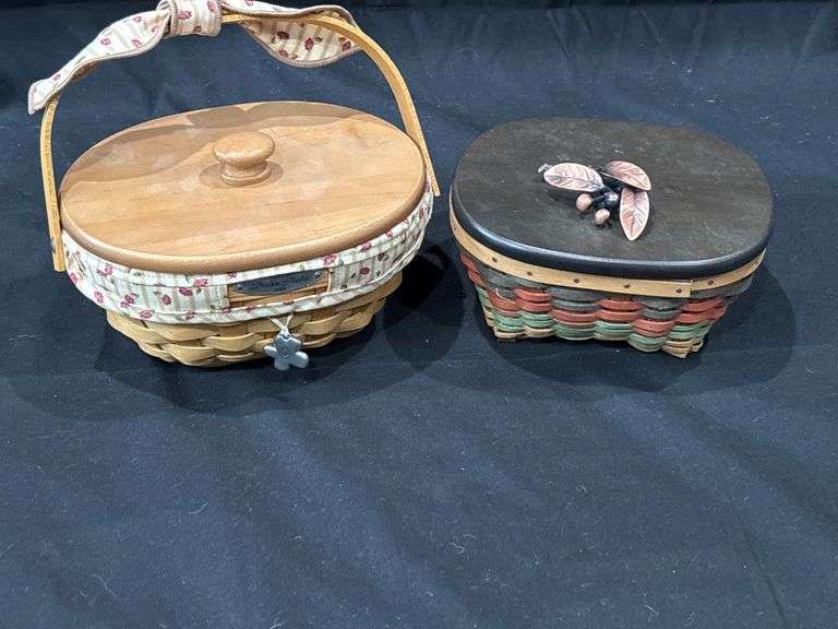 Longaberger Pair of Baskets