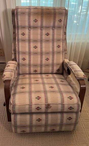 Manual Reclining and Rocking Chair