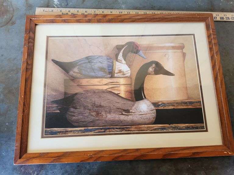 Kathleen Cope Ruoss Duck Wall Picture 16''X22''