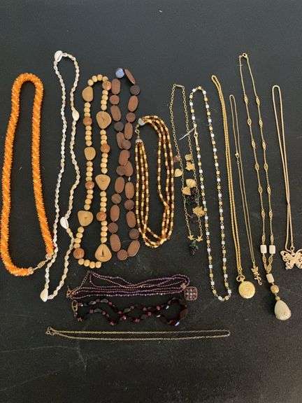 Ladies' Gold-tone Necklaces