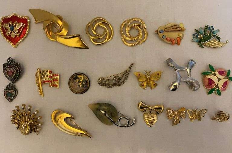 Marked Pins - Monet, Avon, Napier, etc.