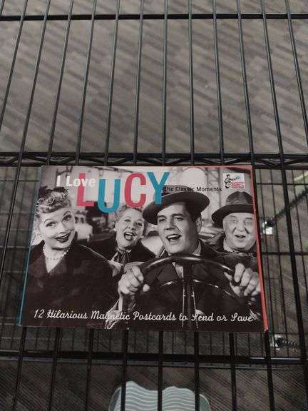 I Love Lucy Magnetic Postcards Set