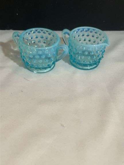 Fenton Creamer & Sugar Bowl