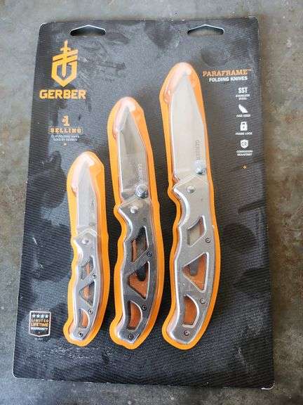 Gerber Paraframe Folding Knives Mini, I & You ***Must Be 18Yrs Or Older W/Proper ID @Pickup***