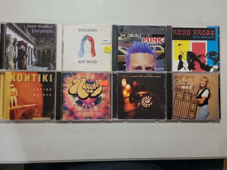 Assorted Cds Amie Comeaux,The Silos,More Nuggets,Cotton Mather, Redd Kross, Double Shot Punk, Boulde