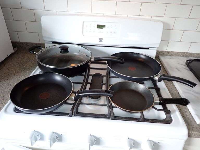 5pc T-fal Nonstick Cookware
