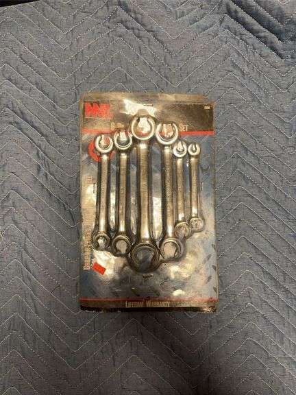 6 Pc Flare Nut Wrench Set