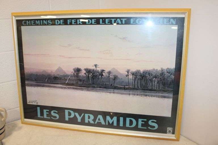 Egyptian Travel Poster