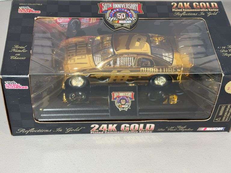 50th Anniversary NASCAR 24K Gold