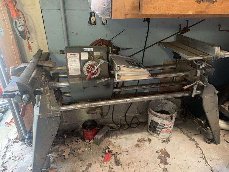 Shop Smith with Drill Press, Belt Sander, Table Saw, Planner, Lathe, Bandsaw